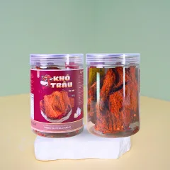 Chuyên sỉ khô Trâu Miếng Tẩm Vị Bò 200g Thơm Ngon Hộp