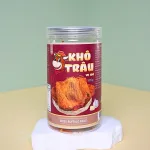 Khô Trâu Miếng Tẩm Vị Bò 250g Đóng Hộp