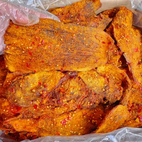 Khô trâu miếng tẩm vị bò hộp 500g