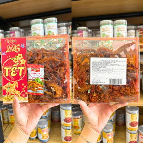 Nơi lấy sỉ khô Trâu Xé Sợi - Khô Tẩm Vị Bò 450g Hộp Ngôi Sao Lớn – một lựa chọn đáng tham khảo trong khô trâu ngon