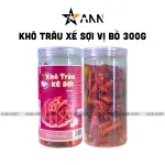 Khô trâu xé sợi tẩm vị bò, đóng hộp 300g
