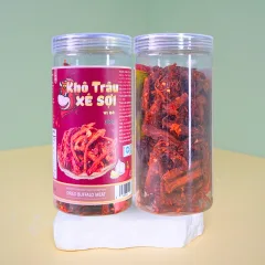 Khô trâu xé sợi tẩm vị bò, đóng hộp 300g
