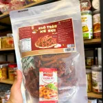 Khô trâu xé sợi tẩm vị bò, túi zip bạc 300g
