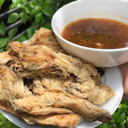Chuyên sỉ khô Cá Đuối Chấm Mắm Me Thơm Ngon Hộp 250g