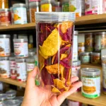 Nơi lấy sỉ khoai Lang Mix 2 Vị (Khoai Lang Tím, Khoai Lang Vàng) 200g - Hộp Pet