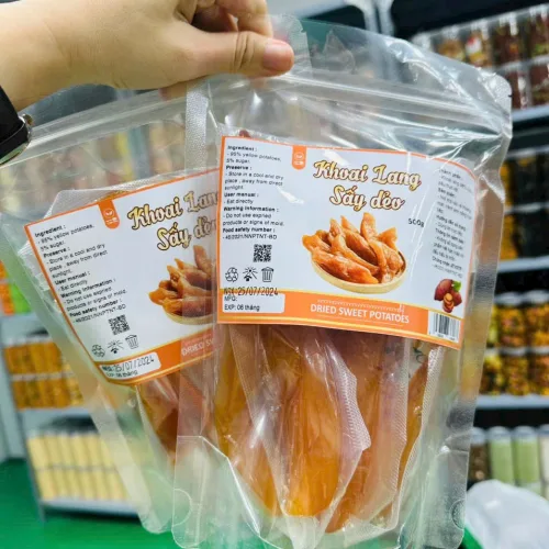 Khoai Lang Sấy Dẻo Thiên Nhiên 500g