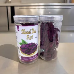 Khoai lang tím sợi cộng giòn, gói 300g