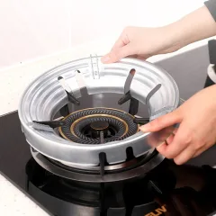 Chuyên sỉ combo 2 Kiềng Bếp Chắn Gió - Kiềng Bếp Ga Thép Không Gỉ 24.7x4.5cm