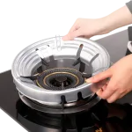Chuyên sỉ combo 2 Kiềng Bếp Chắn Gió - Kiềng Bếp Ga Thép Không Gỉ 24.7x4.5cm