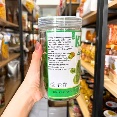 Chuyên sỉ kiwi Sấy Dẻo Thơm Ngon 350g Hộp Pet