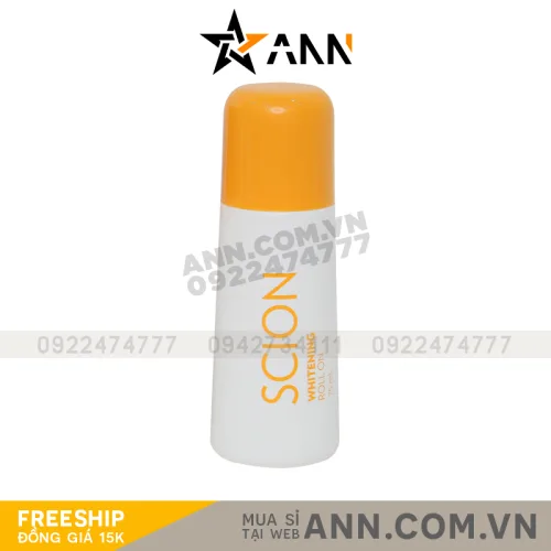 Lăn khử mùi cơ thể Scion Whitening Roll on mẫu mới Chính Hãng