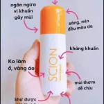 Lăn khử mùi cơ thể Scion Whitening Roll on mẫu mới Chính Hãng