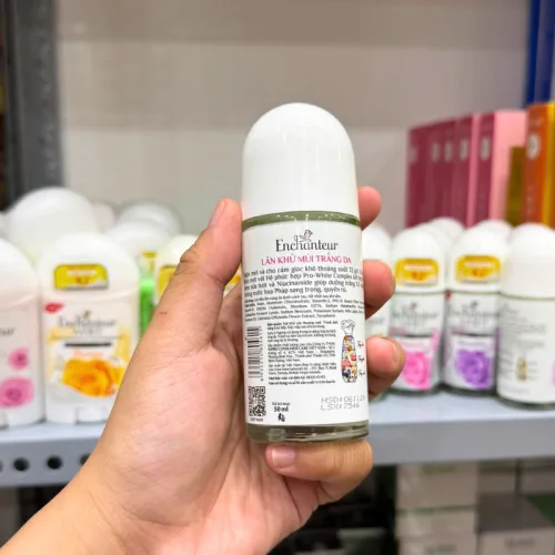 Lăn Nách Enchanteur Romantic Dưỡng Sáng Da 72h 50ml Hồng