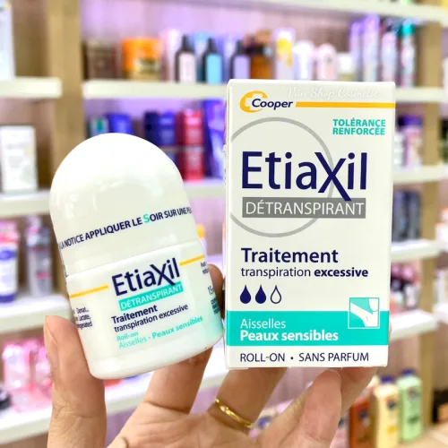 Lăn EtiaXil màu xanh dành cho da nhạy cảm, dung tích 15ml