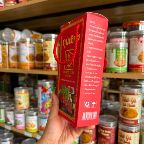 Nơi lấy sỉ lạp Xưởng Chaos Sua 500gr Thái Lan Đỏ