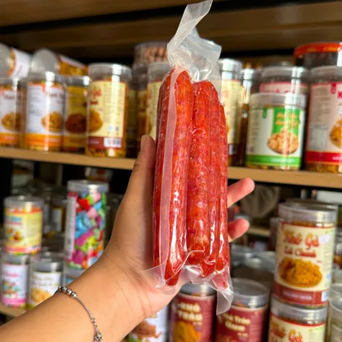 Nơi lấy sỉ lạp Xưởng Chaos Sua 500gr Thái Lan Đỏ