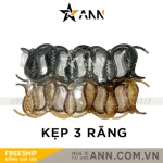 Nơi lấy sỉ lố 12 Kẹp Càng Cua 3 Răng 2 Màu Nâu Và Đen