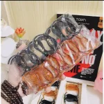 Nơi lấy sỉ lố 12 Kẹp Càng Cua 3 Răng 2 Màu Nâu Và Đen