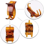 Nơi lấy sỉ lố 12 Kẹp Càng Cua 3 Răng 2 Màu Nâu Và Đen