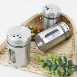 Hũ rắc tiêu inox nắp xoay 7.5x5cm