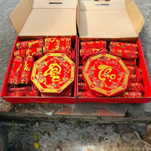 Loa Pháo Hoa Điện Tử Âm Thanh Lớn Kèm Đồ Điều Khiển Gồm 18 Pháo