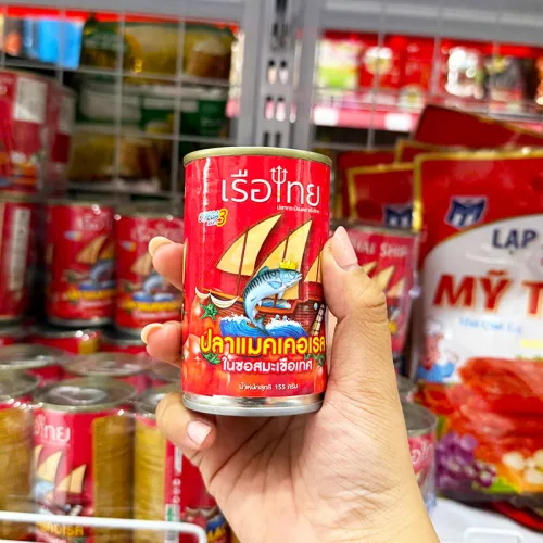 Cá mòi sốt cà hiệu Thai Ship Cánh Buồm 155g/hộp – lốc 10 hộp
