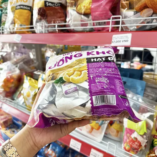 Lương khô vị hạt điều HT-FOOD gói 400g