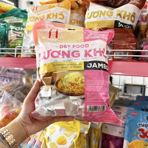 Nơi lấy sỉ lương Khô HT-FOOD Vị Jambon 400g