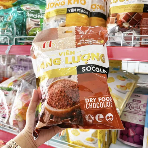 Bánh lương khô HT-FOOD socola gói 400g