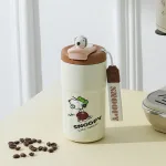 Chỗ sỉ ly Giữ Nhiệt Inox Hoạt Hình - Cốc Giữ Nhiệt Có Quai Cho Bé 420ml