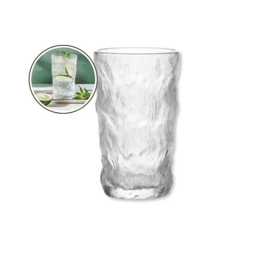 Shop sỉ ly Thủy Tinh Lượn Sóng Lớn Cao Cấp 13.6x8cm