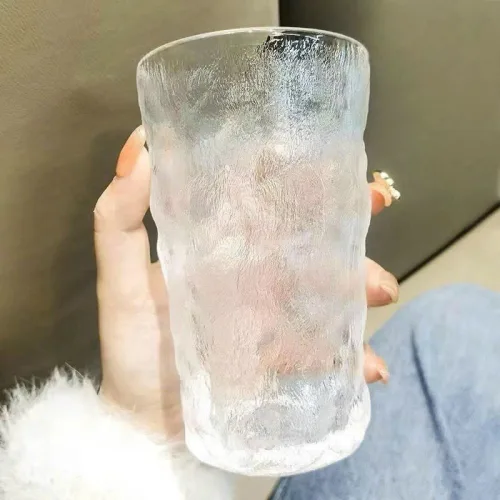 Shop sỉ ly Thủy Tinh Lượn Sóng Lớn Cao Cấp 13.6x8cm