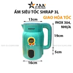 Ấm đun nước siêu tốc Shrap dung tích 3L