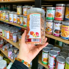 Mận sấy chanh muối thơm ngon, quy cách hũ PET 500g