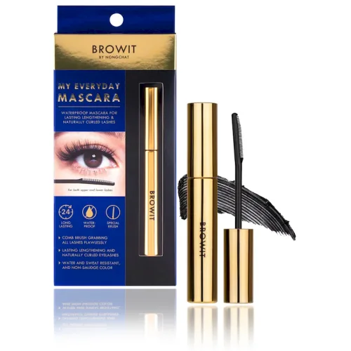 Shop sỉ mascara Browit By Nongchat Màu Xanh Thái Lan Dưỡng Mi dài và cong