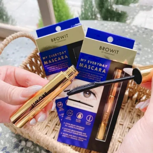 Shop sỉ mascara Browit By Nongchat Màu Xanh Thái Lan Dưỡng Mi dài và cong