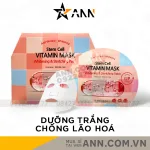 Mặt Nạ Vitamin Banobagi Whitening & Stretching Patch, Hộp 10 Miếng
