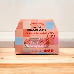 Mặt Nạ Vitamin Banobagi Whitening & Stretching Patch, Hộp 10 Miếng