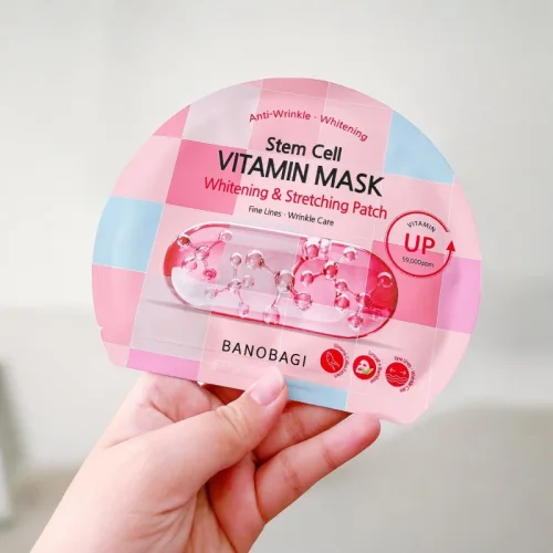 Mặt Nạ Vitamin Banobagi Whitening & Stretching Patch, Hộp 10 Miếng
