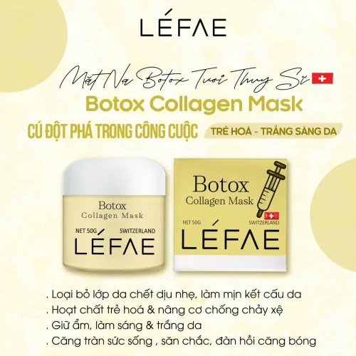 Nguồn hàng sỉ mặt Nạ Botox Tươi Collagen Mask 50g