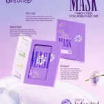 Nơi lấy sỉ mặt Nạ Thạch Collagen Meea Organic Màu Tím Bakuchiol Retinol Mask Hộp 5 Miếng