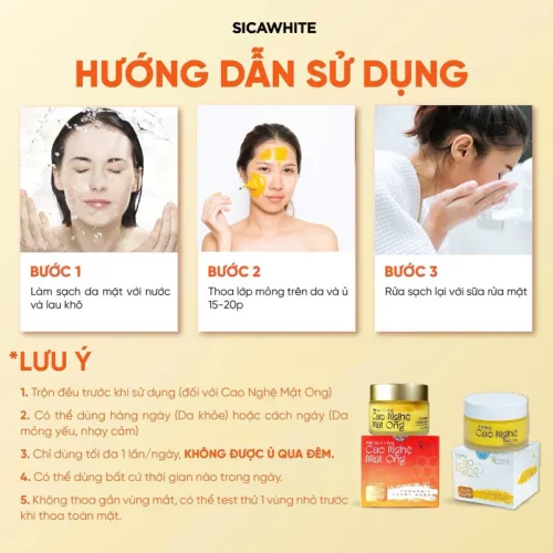 Shop sỉ mặt Nạ Ủ Trắng Cao Nghệ Sica White