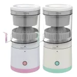 Máy Vắt Cam Không Dây Tự Động Sạc USB Kích Thước 23.5x11cm