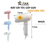 Máy Sấy Tóc Mini Hình Thú Gấp Gọn 450W