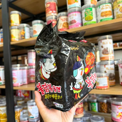 Mì Samyang gà cay Hàn Quốc, quy cách 5 gói