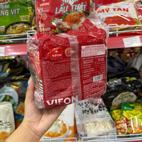 Lốc 4 gói miến Lẩu Thái VIFON 232g
