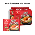 Lốc 4 gói miến Lẩu Thái VIFON 232g