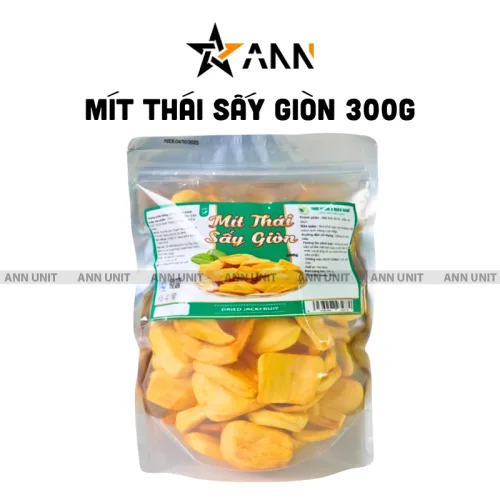 Mít Thái sấy giòn 300g, đóng gói túi zip