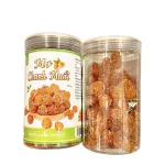 Chỗ sỉ mơ Sấy Chanh Muối Thơm Ngon 450g Hộp Pet