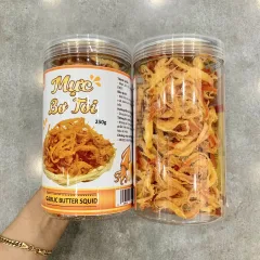 Mực bơ tỏi hộp 250g, vị thơm ngon